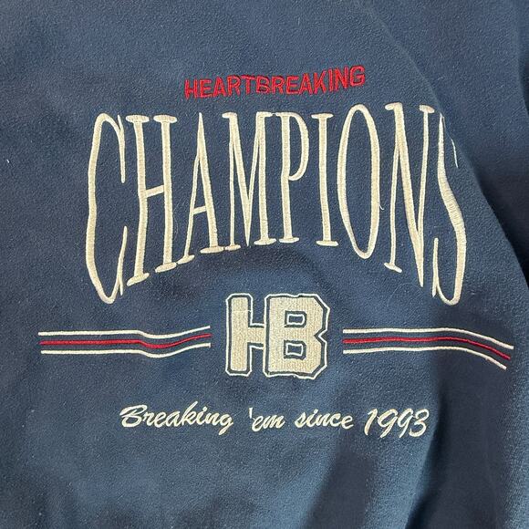 Adika Heartbreaking Champions HB Graphic Crewneck Sweatshirt Blue Medium - Picture 3 of 6